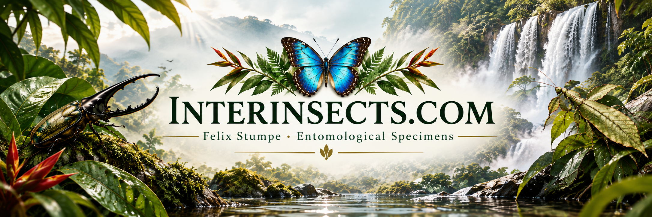Interinsects.com &middot; Felix Stumpe, Entomological Specimens